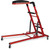 PG301 - 400 LBS CAPACITY ECONOMY FOLDABLE TOPSIDER CREEPER, ADJUSTABLE HEIGHT, RED