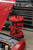 PG214 - SPINNING TOOL TRAY TOWER, 3 TRAYS, 35 LBS CAPACITY PER TRAY, 5" CASTERS, 22" X 22" 48", RED