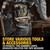 Plate-forme d’outils en cuir DEWALT