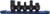 5pc 3/8" Nano Drive Size Adapter Set