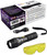 PG19 - PHAZER™ BLACK 395 - RECHARGEABLE UV LEAK DETECTION LIGHT, 4789 UV POWER RATING, INCL. GLASSES & USB-C CABLE