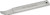 PG316 - 7" LONG STEEL PRY TOOL FOR BODY TRIM, 35° ANGLED TIP, RAZOR-THIN DESIGN
