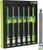 PG108 - 6-PC 3/8" DRIVE 6" LONG METRIC RPT BALL HEX DRIVER SET, 4MM-10MM