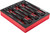 PG165 - 7-PC PRECISION PHILLIPS® & SLOTTED SCREWDRIVER SET IN EVA FOAM TRAY W/ LABELED SLOTS
