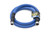 Tuyau d'arrivée d'eau AG-Lite 100 % caoutchouc haut de gamme, 16 mm x 1,83 m, raccords GHT mâles et femelles 19 mm. Résistance à l'éclatement : 500 psi. Rondelle et limiteur de courbure inclus.