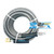 Tuyau de lavage à pression Blu Shield 3/8" x 100', avec attaches rapides (4000:16000 PSI)