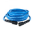 Tuyau de lavage à pression en caoutchouc Blu Shield Tough Tek 1/4" X 25' avec raccords M22 non marquants (3000:12000 PSI)