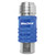 Coupleur 5-en-1 avec filetage femelle 3/8".  (style M), High Flow (style V), automobile (style T), ARO (style A) et Lincoln (style L)