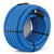 Ensemble de tuyau d’eau en caoutchouc 100% de qualité supérieure AG-Lite 3/4 po x 150 pi, raccords GHT mâles et femelles de 3/4 po.  Indice de rafale de 500 PSI.  Comprend une rondelle supplémentaire et un limiteur de courbure