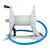 AG-Lite Wall Mounted Manual Hose Reel 5/8” X 150'.  Hose Not Included