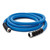 Tuyau AG-Lite 100% caoutchouc de qualité supérieure, raccords GHT mâles et femelles de 1 po x 6 pi, 3/4 po.  Indice de rafale de 500 PSI.  Comprend une rondelle supplémentaire et un limiteur de pli.  Paquet de 2