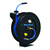 BluBird Rubber 1/2" X 50' Air Hose Single Arm 20 Gauge Retractable Reel.  Includes 3' Jumper Hose, 3/8" Male-NPT, 300 PSI, EPDM