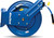 BluBird Rubber 1/2" X 100' Air Hose Dual Arm XL 18 Gauge Retractable Reel.  Includes 3' Jumper Hose, 3/8" Male-NPT, 300 PSI, EPDM