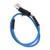 BluBird Rubber Air Hose Whip / Snubber 3/8" X 5'- 3/8" Male-NPT, 300 PSI, EPDM, 2 Pack
