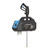 Laveur haute pression Blu Shield 3000PSI (boîtier, motopompe et accessoires + tuyau d’entrée 3415) avec plaque de montage mural et support de tuyau