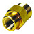 Blu Shield Adaptateur de nettoyeur haute pression à filetage de tuyau mâle métrique x 1/4" femelle
