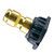 Blu Shield 65° Black Low Pressure Quick Disconnect Soap Tip