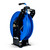 Enrouleur de tuyau de nettoyage haute pression en caoutchouc Blu Shield Tough Tek 1/4 po x 100 (bras unique - usage intensif) avec tuyau d'alimentation de 1,8 m, 3 000 psi