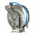 Blu Shield Tough Tek Rubber Pressure Washing Hose Reel 3/8" X 50' (SS Dual Arm)with 6' Lead-in-Hose
