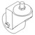 Front caster (x2) for wheel lifter