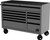 PG200 - 54" RS PRO 10-DRAWER ROLLING CABINET - GREY