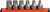PG108 - 6-PC RPT™ 3/8" DRIVE LOW PROFILE SAE HEX DUAL ACTION DRIVER BIT SOCKET SET, 1/4" TO 9/16"