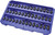PG148 - MAÎTRE 42-PC PRISE 1/4" JEU DE SOCKETS NANO À EMBOUT À IMPACT À PROFIL BAS