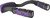 PG421 - 350/35 LUMENS USB-C RECHARGEABLE NECK LIGHT WITH 70° PIVOTING LIGHT HEADS (PURPLE)
