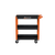 30” 3-Tier Metal Service Cart