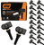 20 PACK RUBBER VALVE TPMS SENSOR