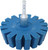 PG299 - ROUE À GOMME CONIQUE AVEC ADAPTATEUR HEXAGONAL DE 1/4 » – CONIQUE (3,5 » À 3,1 »)