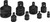 PG141 - ENSEMBLE D’ADAPTATEURS D’IMPACT RÉDUITEURS 8 PIÈCES, 1"F X 3/4"M, 3/4"F X 1"M, 3/4"F x 1/2"M, 1/2"F X 3/4"M, 1/2"F X 3/8"M, 3/8"F x 1/2"M, 3/8"F x 1/4"M, 1/4"F X 3/8"M