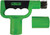 PG38 - GOUPILLE RONDE À 7 DIRECTIONS, BROSSE DE CHASER™ TERMINALE MÂLE ET FEMELLE POUR TRACTEUR-REMORQUE