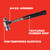24OZ BALL PEEN HAMMER