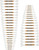 PG8 - ENSEMBLE DE CLÉ COMBINÉE LONGUE À MOTIF SAE/MÉTRIQUE HAUTE VISIBILITÉ À 12 POINTS, 1/4 » – 1-1/2 », 6MM-32MM