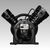 5HP 2 Stage Type 30 Cast Iron Air Compressor Pump