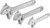 PG7 - 3-PC ADJUSTABLE WRENCH SET – 6", 8" & 10"