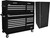 PG217 - 54" PRO II TOP CHEST & ROLLER CABINET WITH SIDE LOCKER BUNDLE, BLACK
