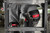 PG284 - MOBILITY KNEE PADS, ADJUSTABLE BUCK/STRAP, BLACK/RED