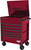 37" H2 6-DRAWER FLIP TOP SERVICE CART WITH POWER STRIP – ROGUE RED