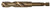 9/16" – M35 STEEL COBALT DRILL BIT 1/2" HEX SHAFT 6" LONG