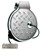 CHROME CORD REEL 13A TRI TAP 30 FT / 9.2M