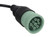 Deutsch 9 pin type 2 green diagnostics cable