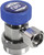 PG15 - R-134A LOW-SIDE MANUAL COUPLER, BLUE ACTUATOR