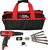 PG82 - .401 KIT DE MARTEAU PNEUMATIQUE À CANON LONG À FAIBLE VIBRATION, 2500 BPM, COMPREND 5 CISEAUX, (2) DISPOSITIFS DE RETENUE, MINI GRAISSEUR ET SAC