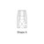 S215M 1/4" DR STD IMP SKT 15MM