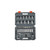 SOCKET SET,57PC,3/8"DR,DEEP,SAE/MM