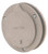 PG308 - ORIFICATEUR DE PORTE - ALUMINIUM POUR TUYAU DE 4 po