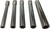 PG146 - 5-PC EXTRA DEEP SOCKET SET, 8MM, 10MM, 11MM, 12MM, 14MM