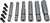 PG378 - 6 PC. SPARK PLUG & GLOW PLUG SOCKET SET